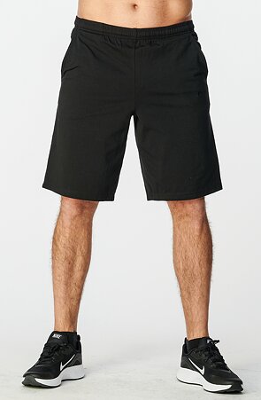 Schwarze Baumwolle- Herren-Shorts 448