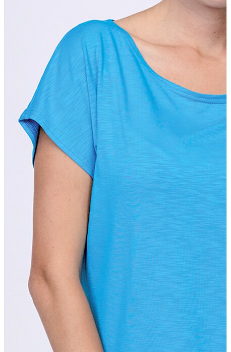 Kimonové tyrkysové dámské tričko 97