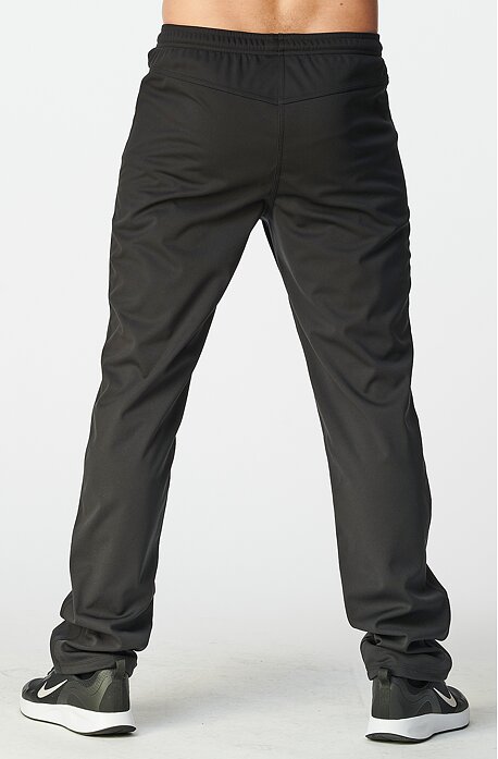 Funkční softshellové černé pánské kalhoty s kapsami 975